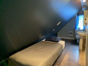 Room 14 and 17 Single Bed at Peaks Lodge in Revelstoke, BC