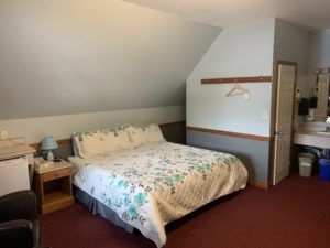 Room at Peaks Lodge in Revelstoke, BC